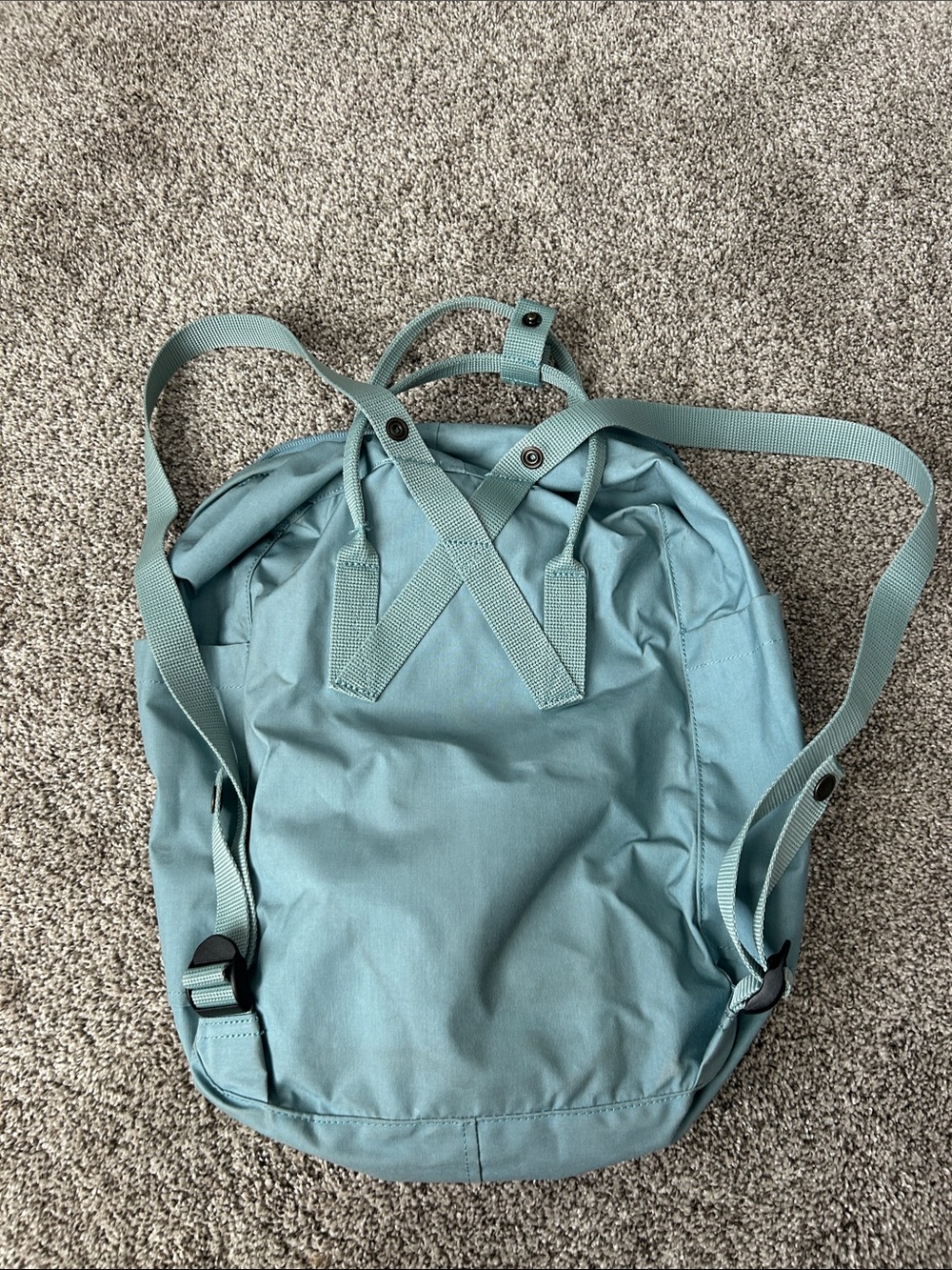 Fjallraven Kanken Backpack in Dusty Teal - Picture 4 of 4